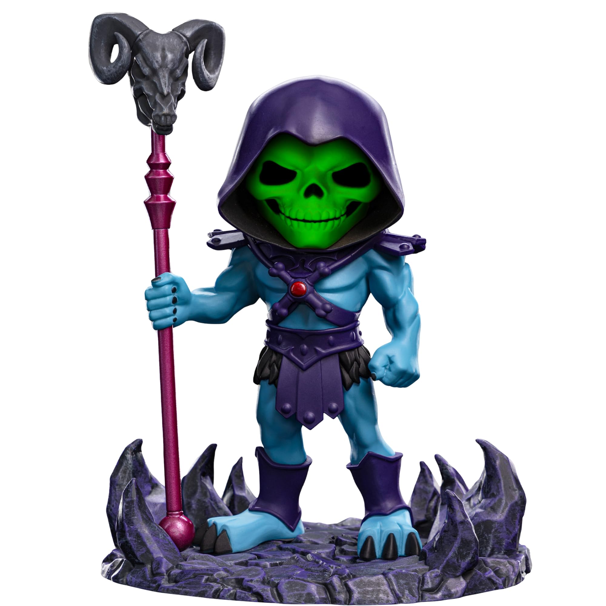 Iron Studios Minico Skeletor Glow in the Dark Statue (Exclusive Event 2023) Masters of the Universe 18cm