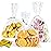 Cherodada 5x 7, 200Pcs Cellophane Treat Bags with Twist Ties for Gift Wrapping, Wrapping Candies, Cookies, Chocolates, Popcorn