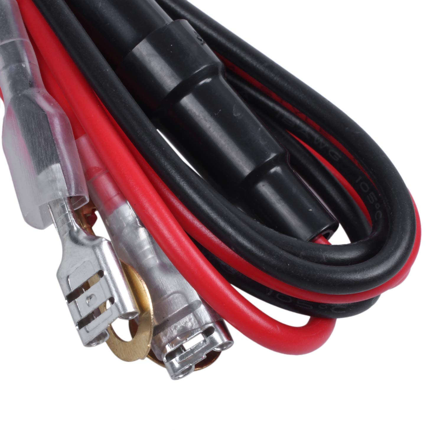 Mahnoor Einbau Steckdose Zigarettenanzünder inkl. 60CM Kabel Bord Buchse Motor KFZ 12V/24V