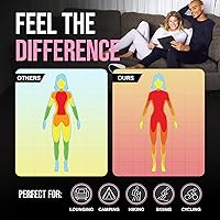 Vista 4 de Thermajane Long Johns Thermal Underwear for Women Fleece Lined Base Layer Pajama Set Cold Weather