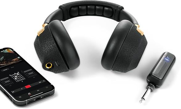 Positive Grid Spark NEO Wireless Guitar Headphone Amp & AI-Powered Guitar Rig with Custom Audio Drivers, Noise-Isolation, Bluetooth Streaming & Smart App for Electric, Acoustic and Bass Guitar