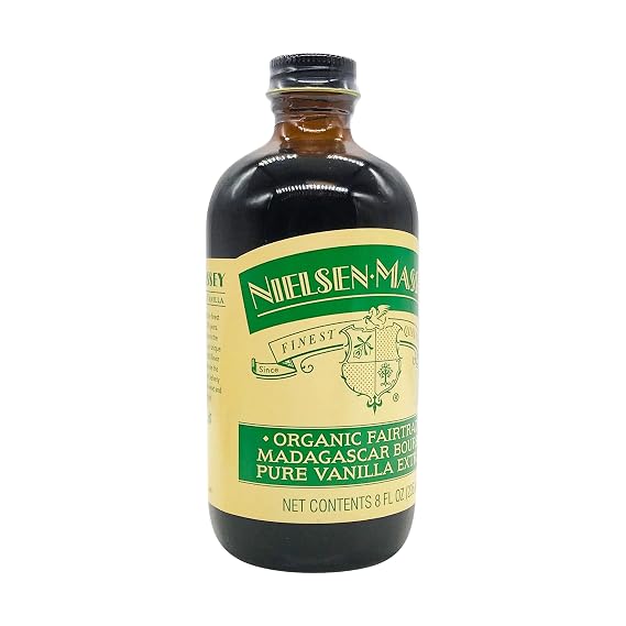 Nielsen Massey, Extract Vanilla Bourbon Organic, 8 Fluid