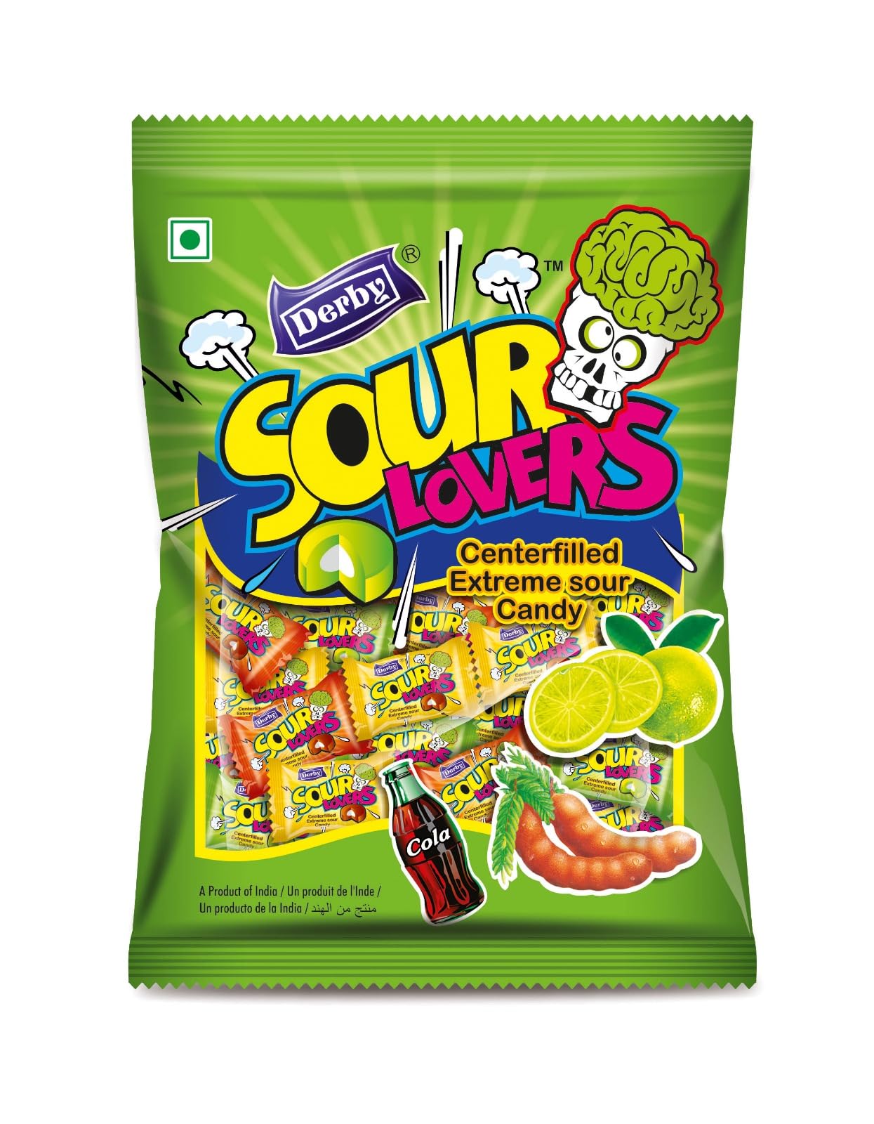 Derby Sour-Lovers Center Filled Shocker Candy (Tamarind, Lemon, Cola) Candies | Return Gifts | Birthday Party | Sour Cany |166 Candies |Shocker Candy, 590 Gram (B08FXLVQ66) Amazon Price History, Amazon Price Tracker