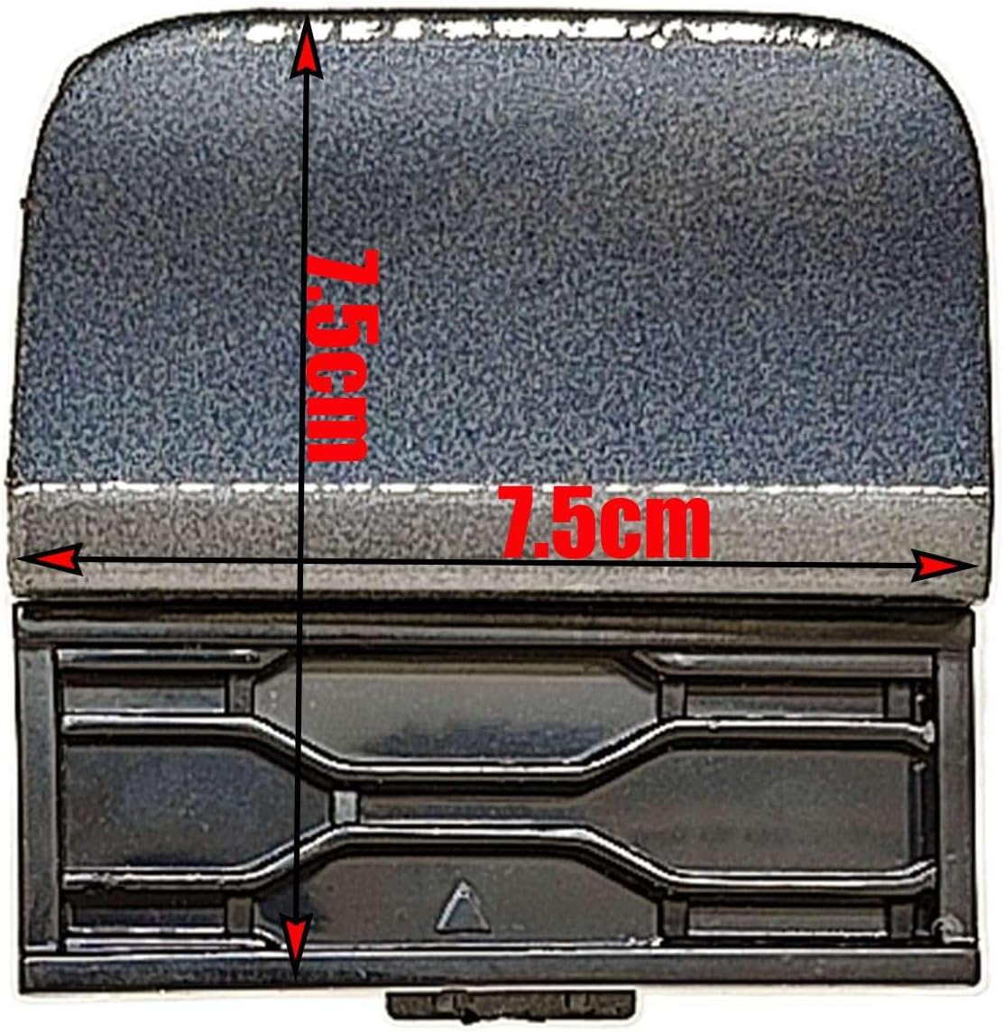 2in1 Rear Tow Cover for 18-21 BMW X4 G02 M Aerodynamics Fit 20dX 20iX 25dX 30dX 30iX M40dX M40ix xDrive sDrive 2018 2019 2020 2021 SAC Bumper Towing Hook Eye Cap