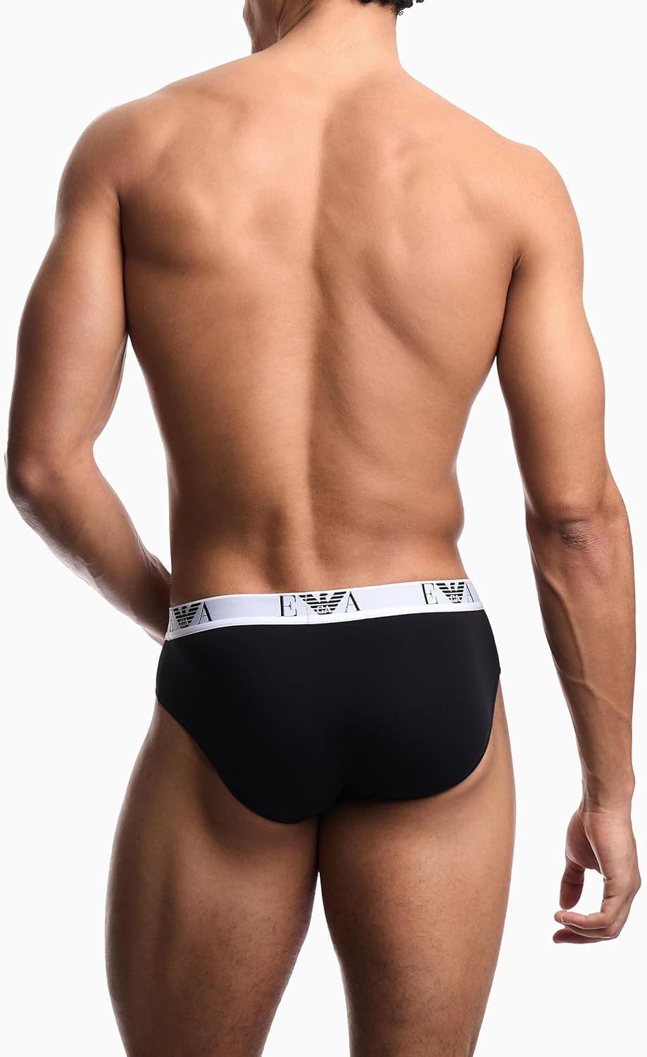 Emporio Armani Men's Bold Monogram 3-pack Brief