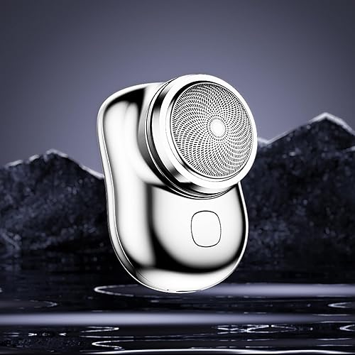 Miniatura 4 de Zao Mini afeitadora para hombre 2023, afeitadora Zao, miniafeitado, maquinilla de afeitar eléctrica Zao para hombres, uso con un solo botón adecuada