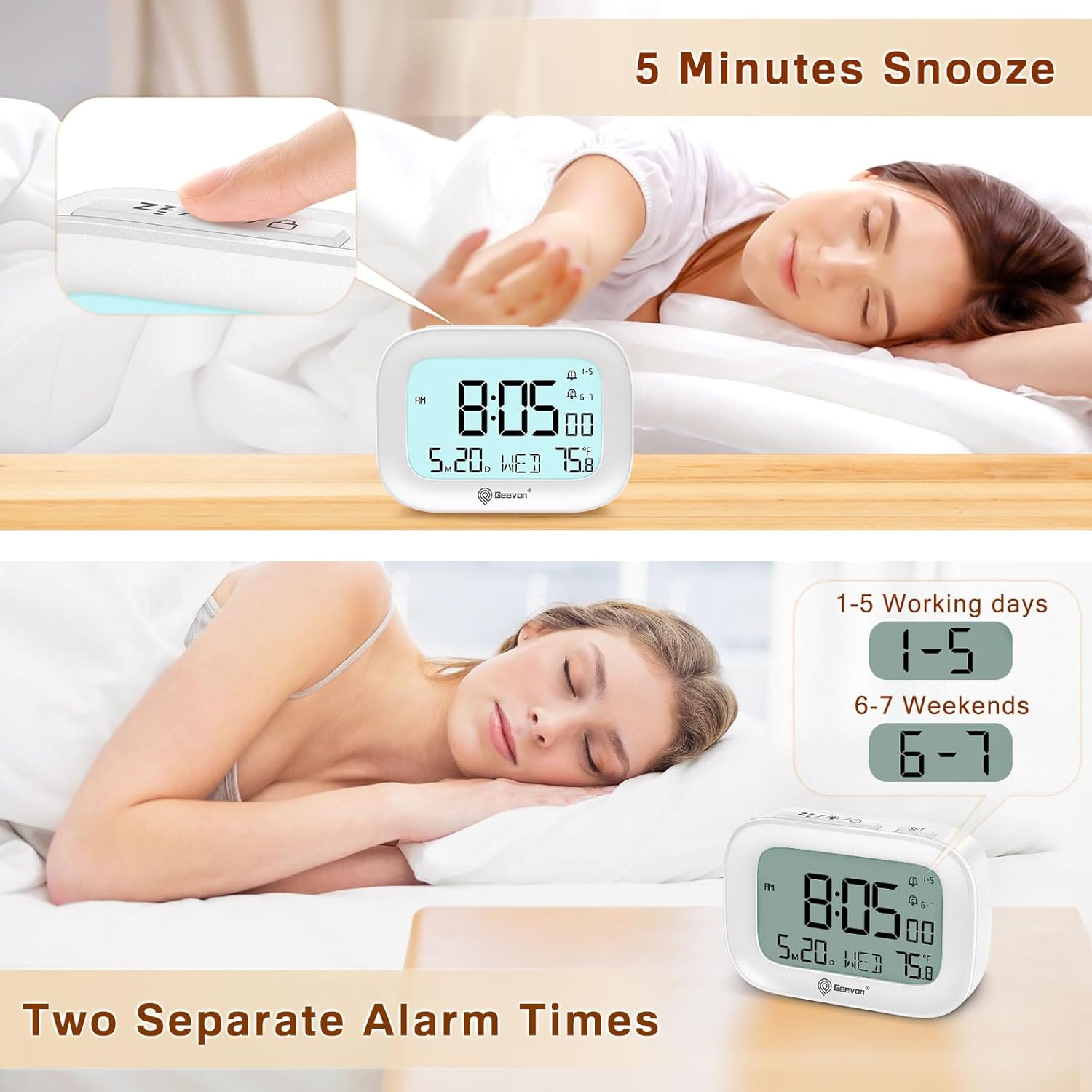 Rise and Shine: The Geevon Small Travel Alarm Clock Review