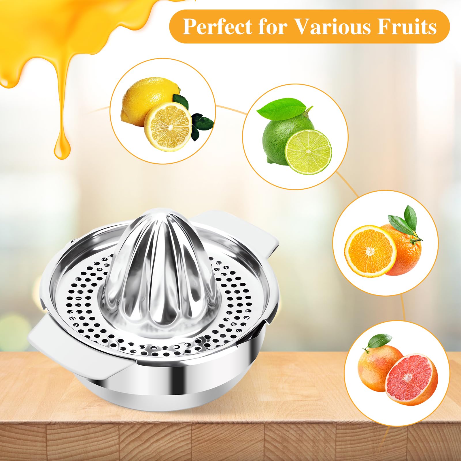 Presse-agrumes de citron manuel, presse-agrumes de fruits, presse citron individ Presse-agrumes de citron manuel, presse-agrumes de fruits, presse citron individ