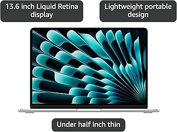 Amazon.com: Apple 2024 MacBook Air with Apple M3 Chip, 13-inch