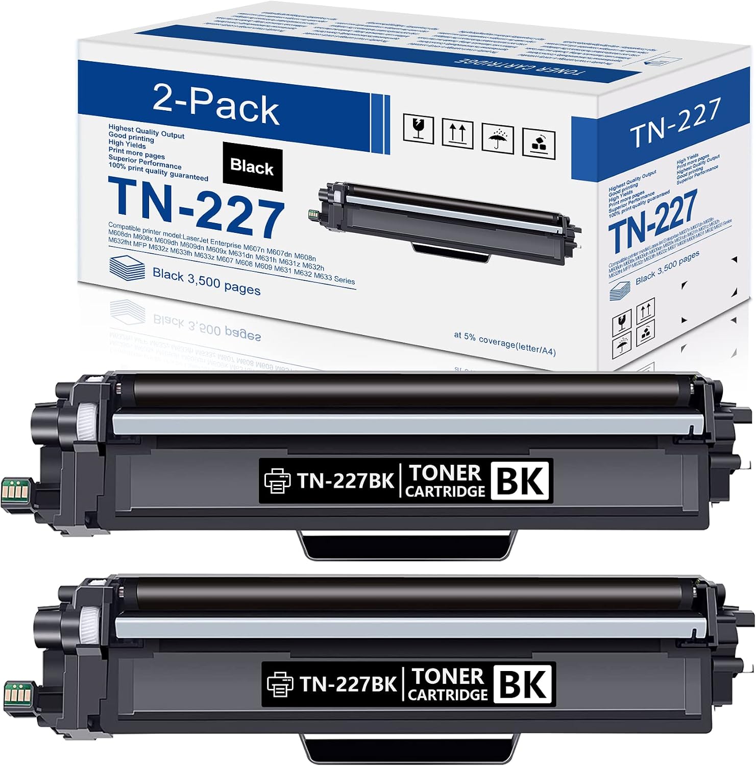 Buy HUIAYA TN227BK Toner Cartridge 2 