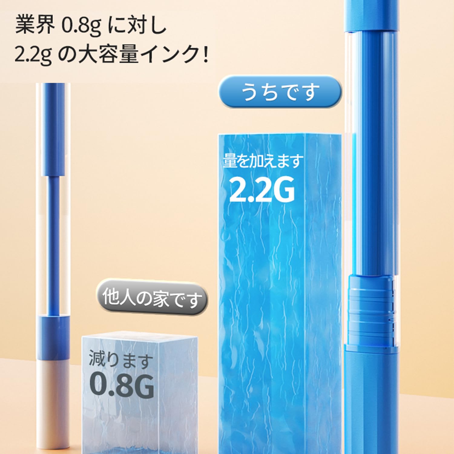 Amazon | ENMY 60色セット アクリルマーカー 太細両端 イラスト