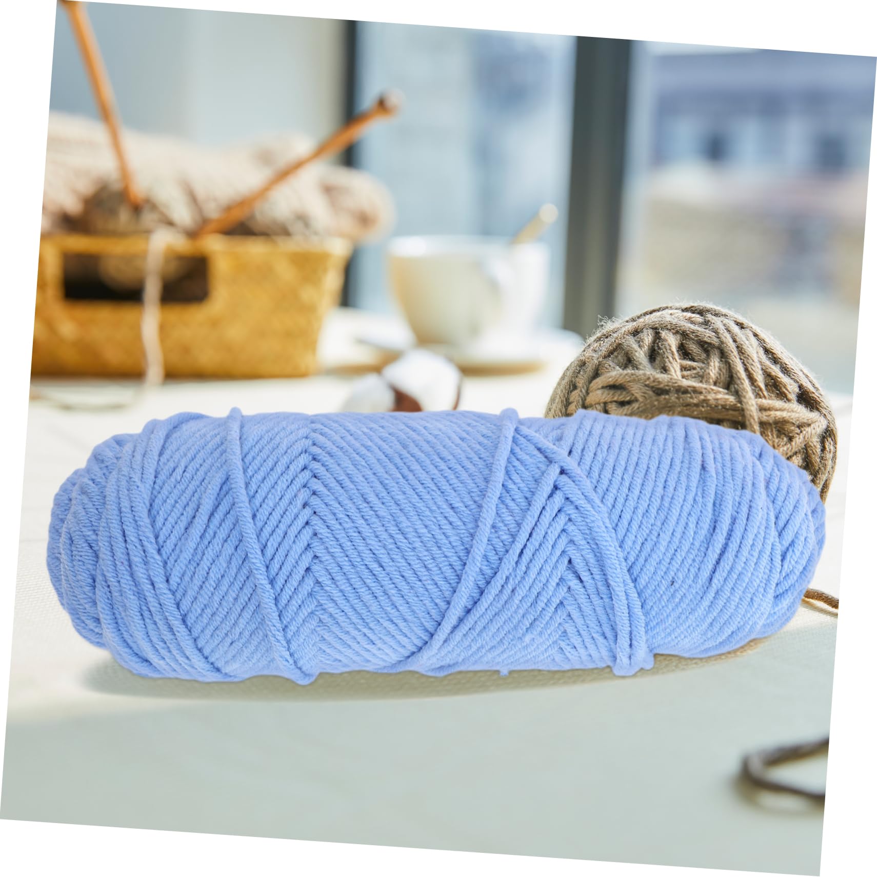 Filato di Cotone all Uncinetto 7 Pezzi 8ply per Lavori Creativi