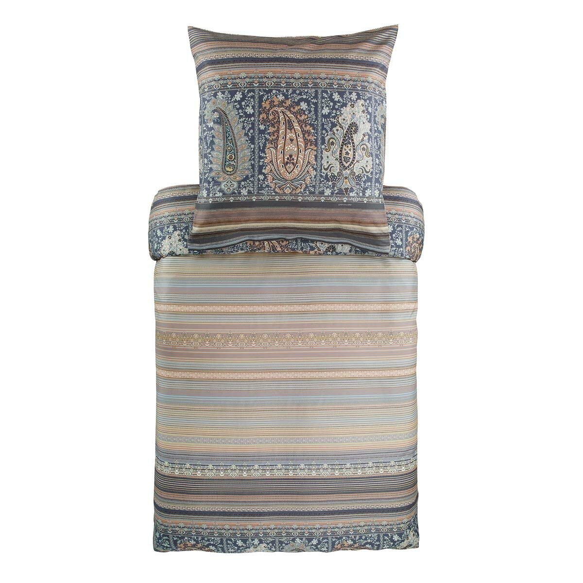 Bassetti Biancheria Da Letto In Raso Makò Italia In Algeri – Copripiumino 200x200 Cm + 2 Federe 80x80 Cm - 3