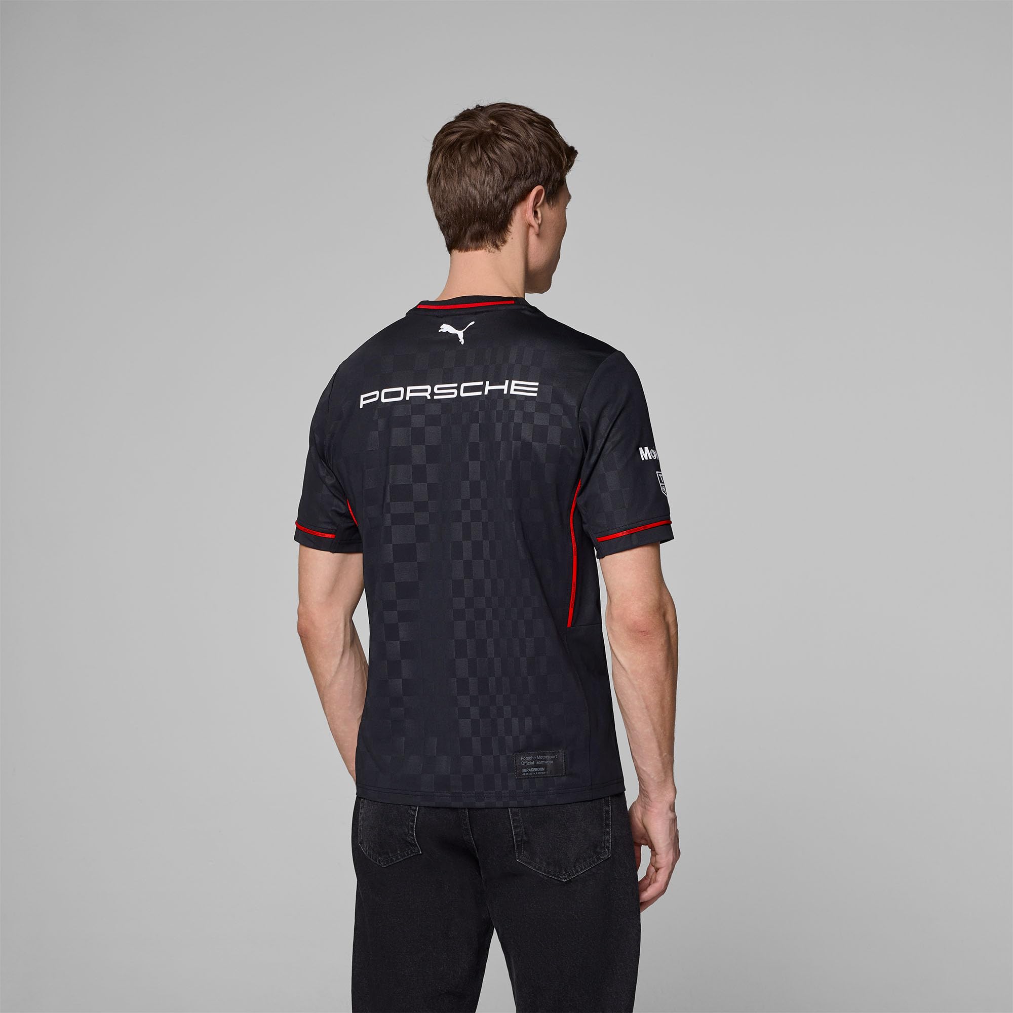 PUMA Porsche Motorsport T-Shirt del Team per Uomo - Nero