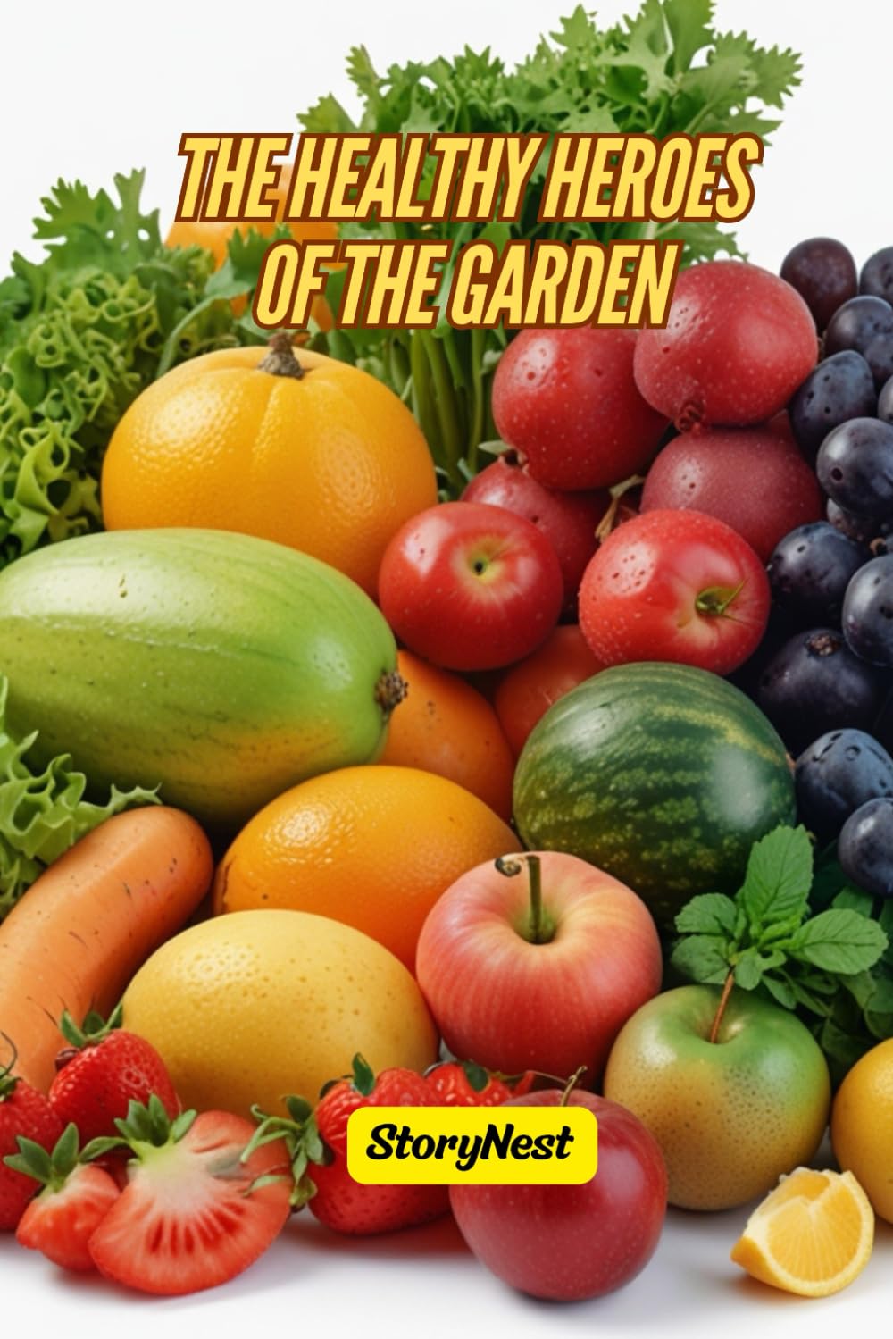 The Healthy Heroes of the Garden: A Fun Illustrated Story About Fruits and Vegetables That Help Kids Stay Healthy