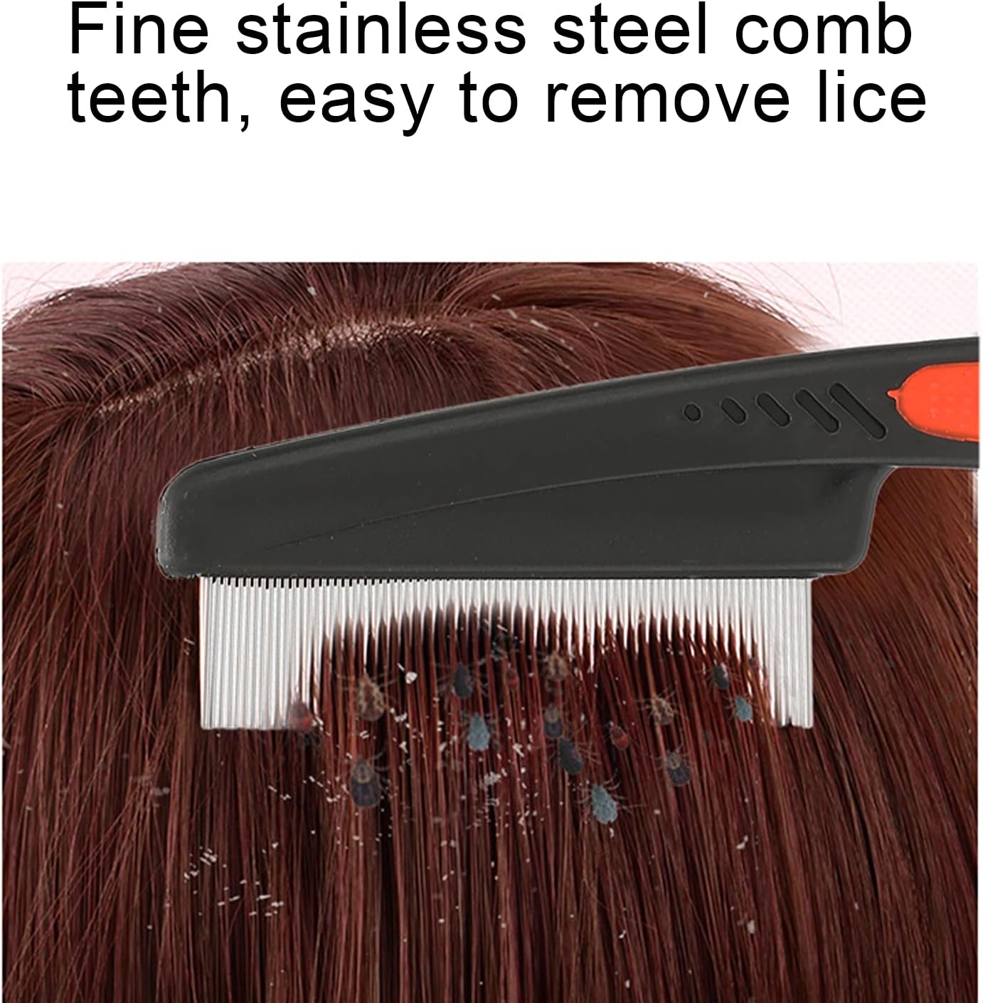 Lausinator Nit Comb - Extra Fine, Removes Lice Safely, Stainless Steel, for Babies Children, Adults & Pets - Image 3