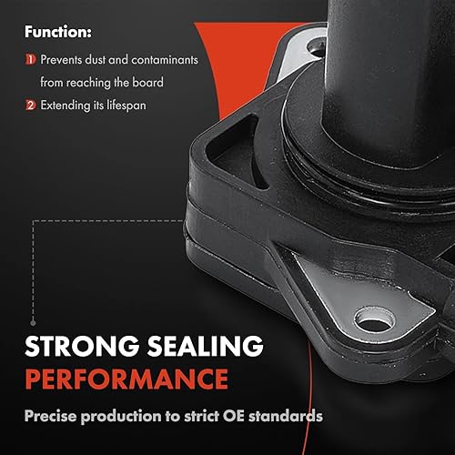 Miniatura 4 de A-Premium Sensor de flujo de aire masivo compatible con Subaru Outback, Forester, Impreza, Legacy, Tribeca, B9 Tribeca, Baja y Mazda 3, 6, CX-9,