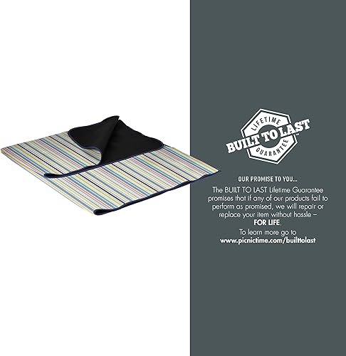 Vista 49 de PICNIC TIME Manta de picnic al aire libre Negro