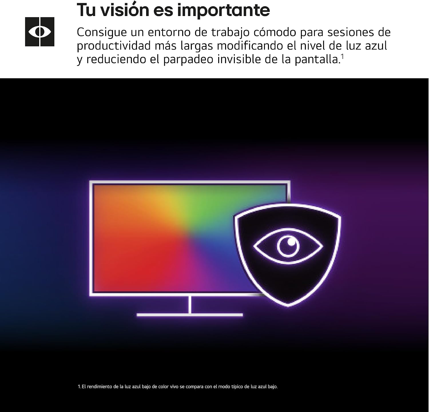 LG 34WQ500-B – Monitor UltraWide 34″, Panel IPS 2560×1080 21:9, 100 Hz, 5 ms, HDR10, AMD FreeSync, Super Resolution+, 2× HDMI 2.0, Clase F, Negro 8