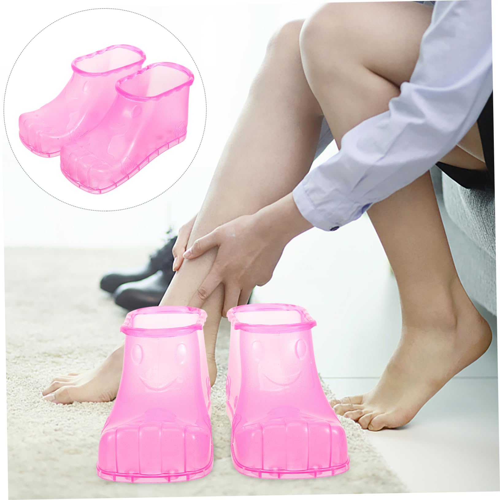 Stivali per Pediluvio Creativi 1 Paio in Plastico, Suola Antiscivolo