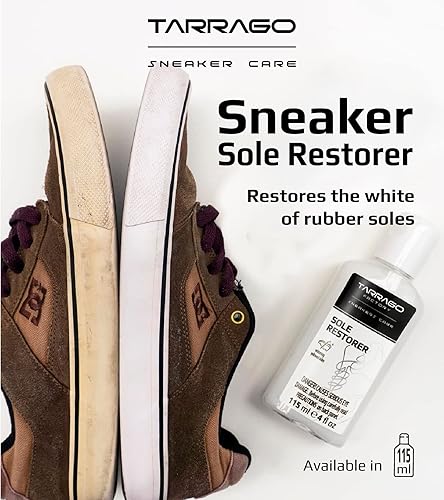 Miniatura 2 de Tarrago Sneaker Sole Restorer | Hace que tus suelas amarillentas oxidadas sean brillantes y blancas | 4 onzas líquidas