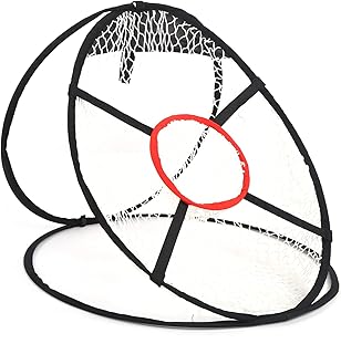 FOLOSAFENAR Golf Swing Net, Portable Golf Practice Net Unique Design Golf Practice Net Pop-up Golf Swing Net Professional Golf Tools for Golf Lovers for Golf Beginner