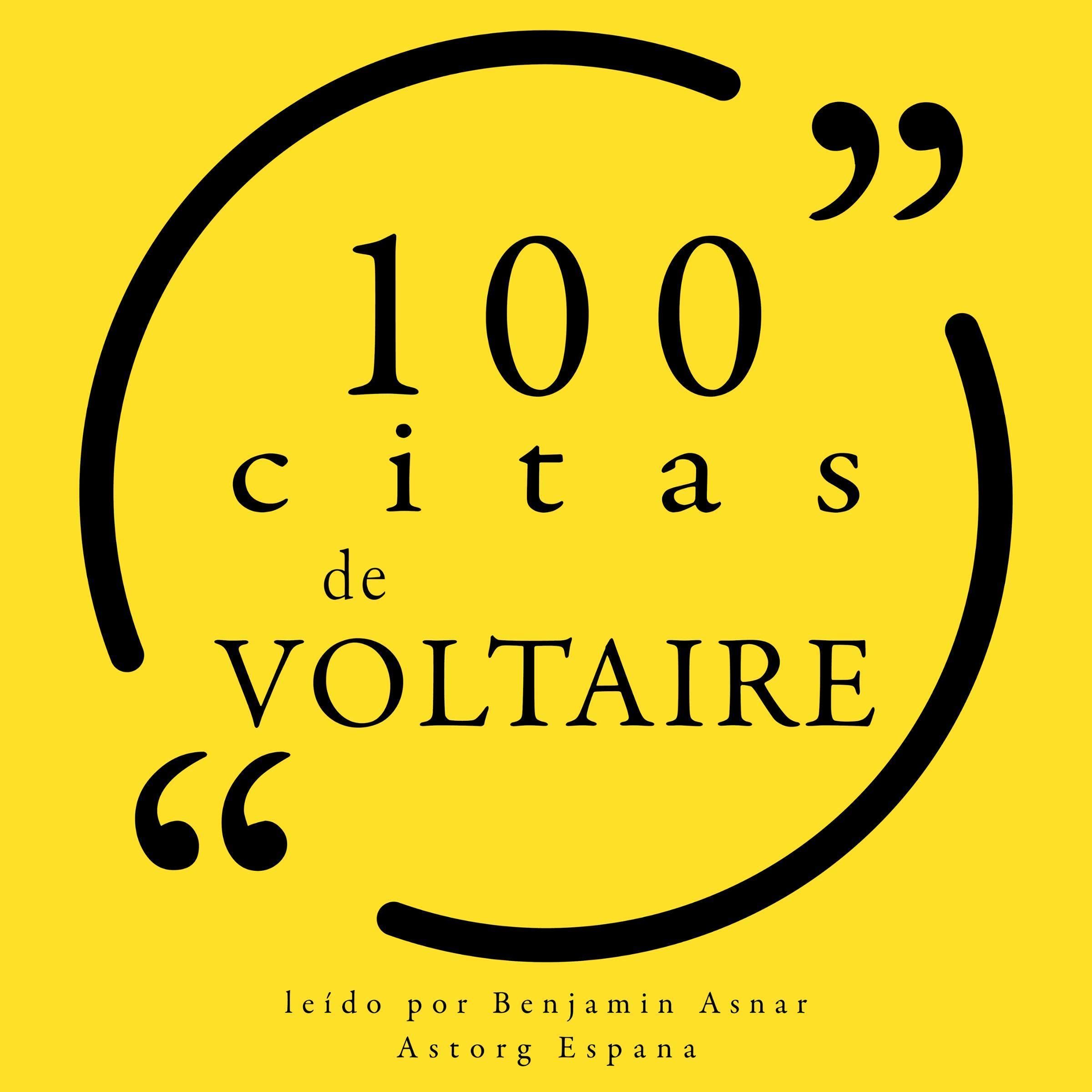 100 citas de Voltaire