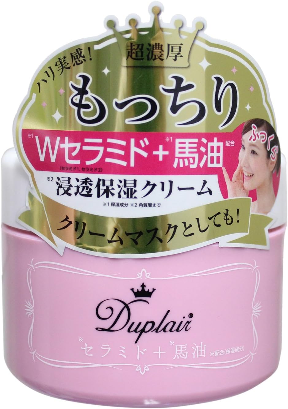 Duplair (Deyupureru) W ceramide + Horse oil cream 200gAF27