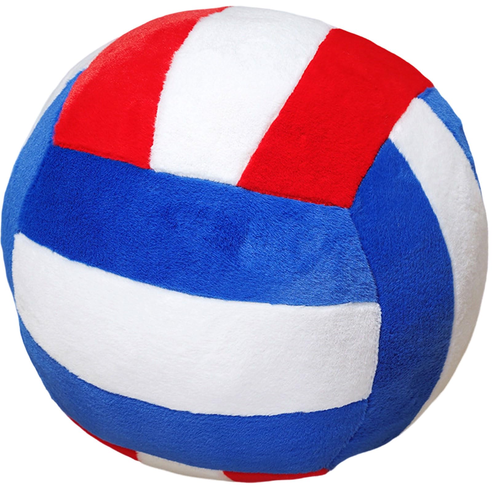 Kalttoy Simulation Volleyball Theme Throw Pillow with Soft Velvets Cover PP Cotton Stuffed Cushion for Sofa Couch and Bed Decors Simulation Volleyball Pillow
