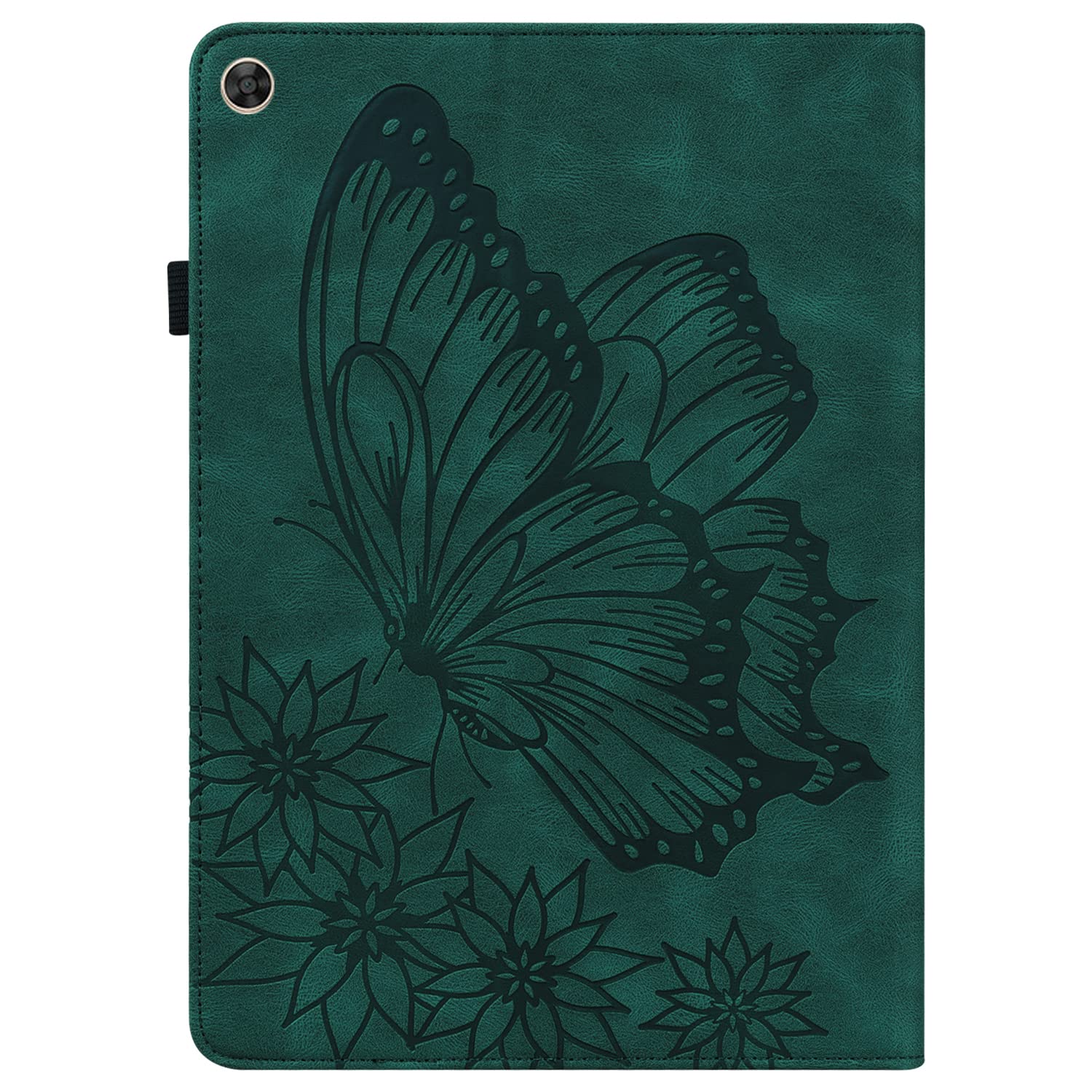 N NEWTOP Cover Compatibile per HUAWEI MATEPAD T10 / T10S 10.1'', Custodia Flip Smart Libro TPU BACK FRONT Ultra Sottile Leggera Stand Supporto Funzione Wake/Sleep Simil Pelle (Azzurra