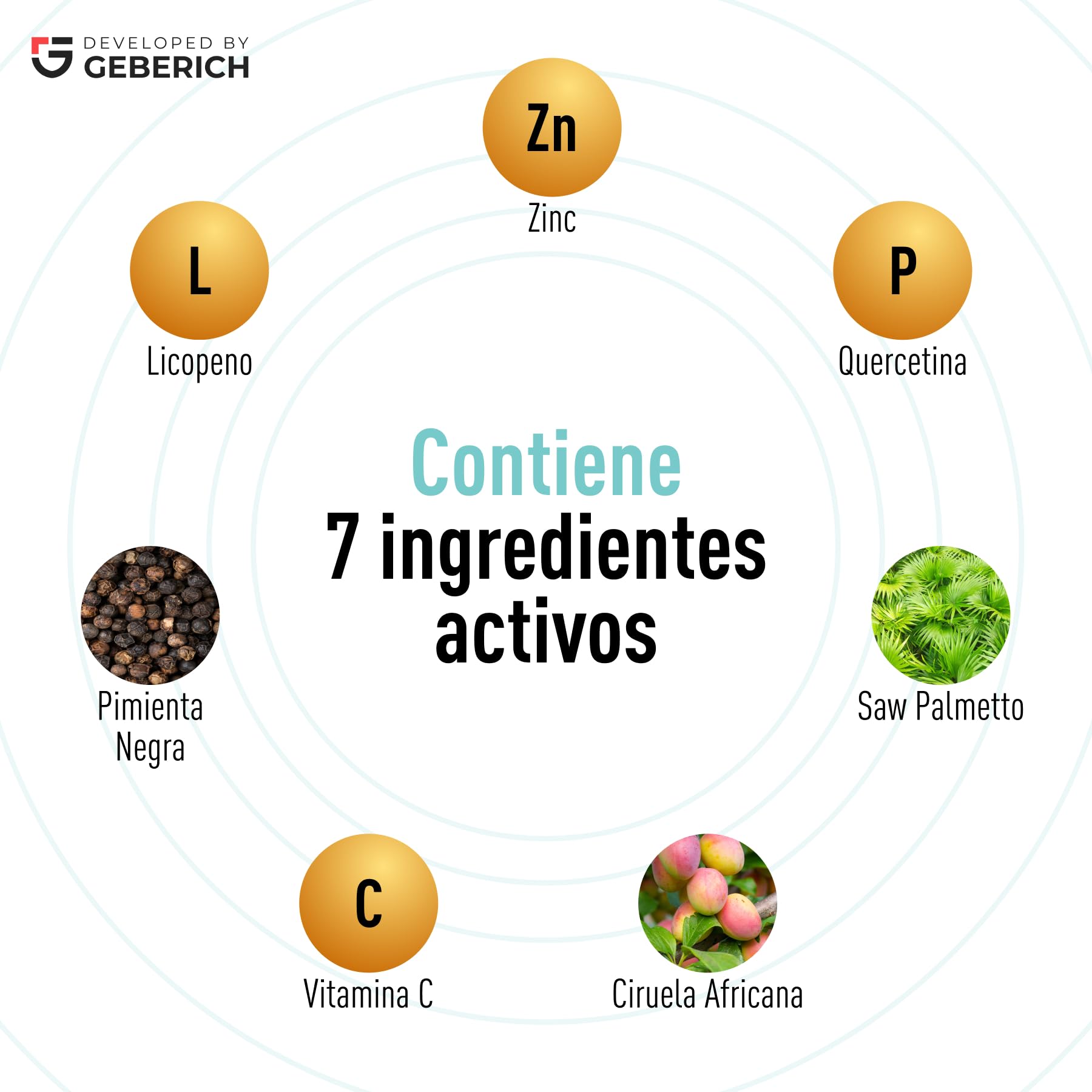 Cápsulas PROSTATRICUM PLUS | Vitalidad Masculina | Quercetina en polvo 300 mg + Serenoa repens | Bienestar urinario | con Licopeno y Zinc | 30 cápsulas
