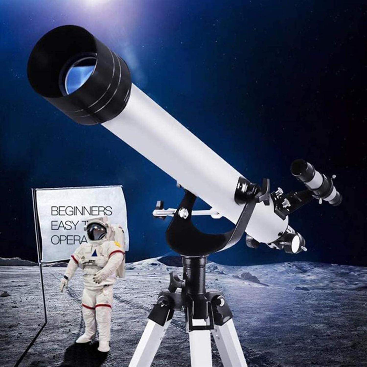 Monoculars Telescope High Power Refractor Telescope, Professional Telescope 525X Zoom Outdoor Space Observation Catadioptric Monocular Good Partner to View Moon and Planet Binoculars