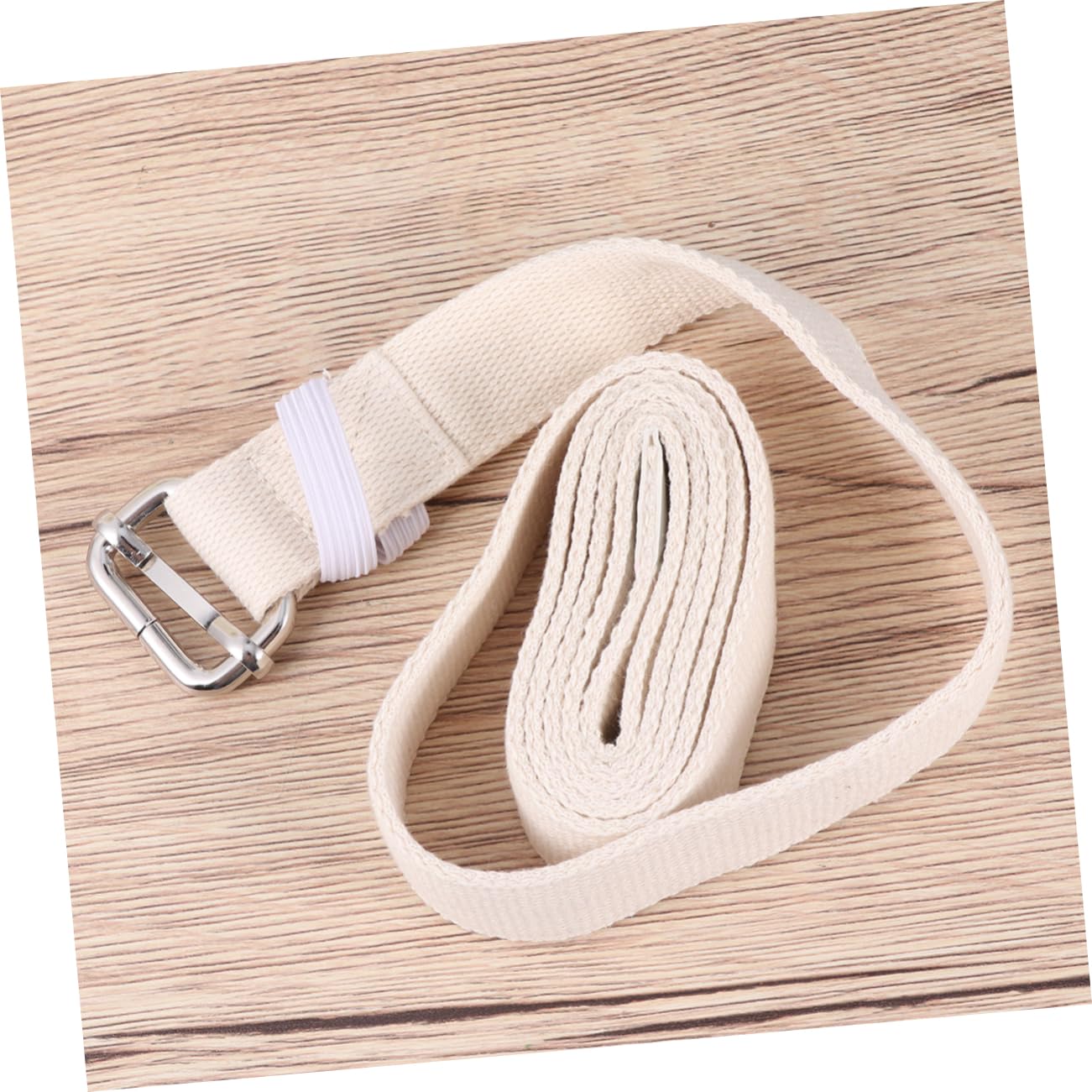 ifundom Portable Yoga Strap 1.2m Stretch Band Pure Cotton for Flexibility Training Physical Therapy
