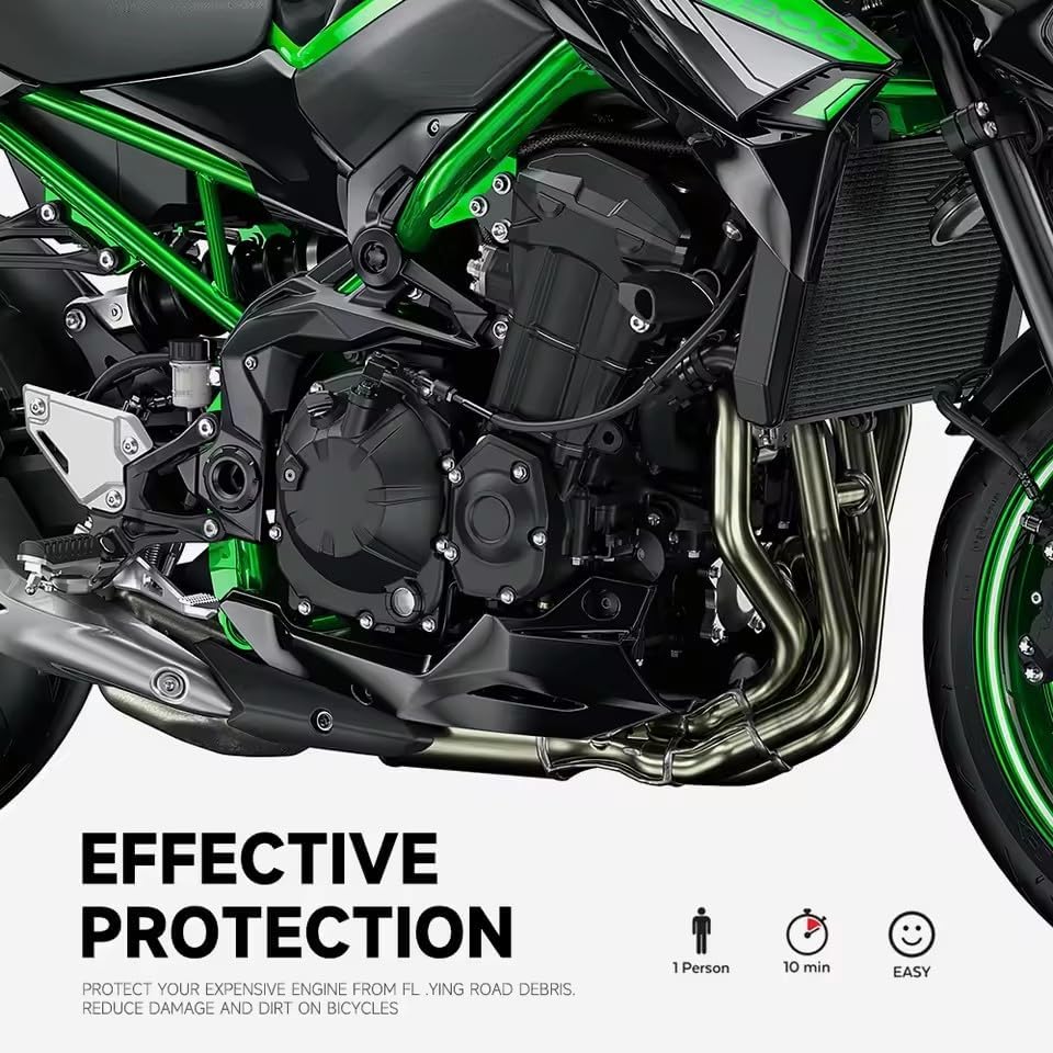 for Kawasaki Z900 z900RS Motorcycle Falling Protection Frame Slider Fairing Guard Crash Pad Protector (Z900RS)
