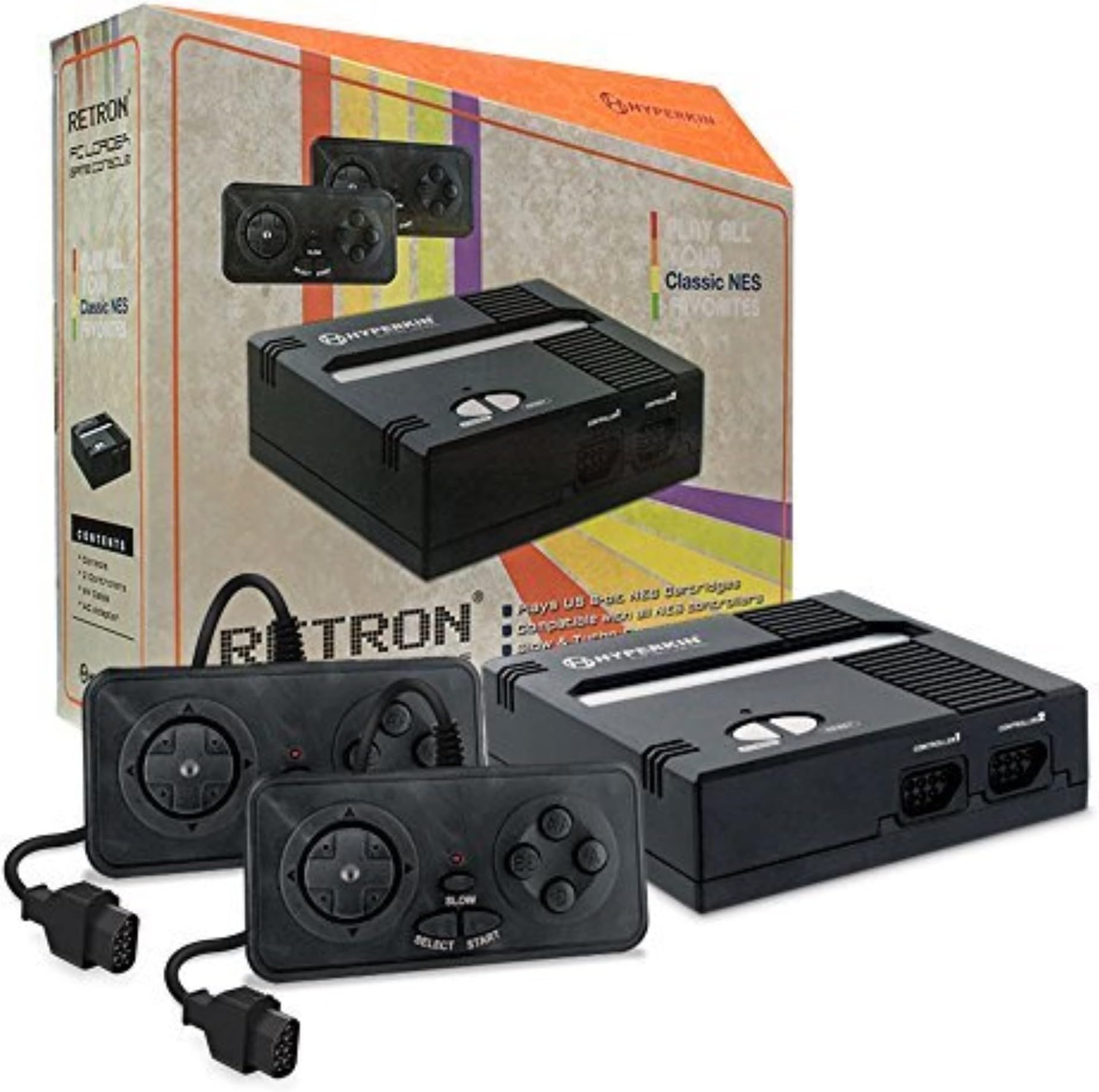 Hyperkin RetroN 1 Gaming Console for NES (Black)