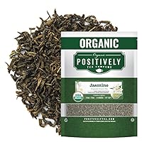 Vista 14 de Organic Positively Tea Company, Hojicha, té verde, hoja suelta, 16 onzas