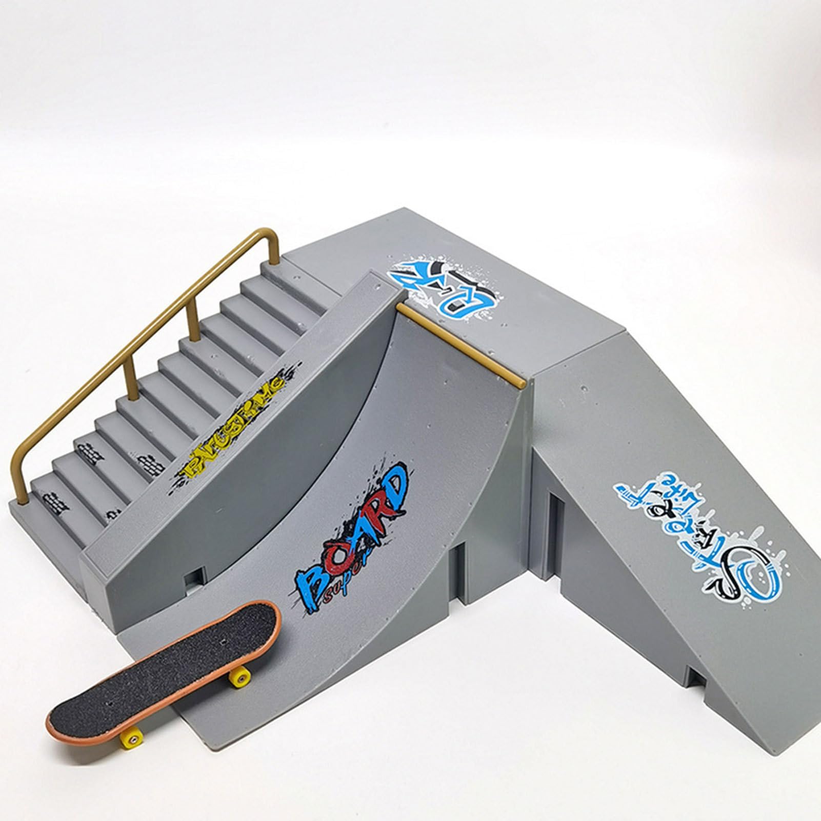 Set d'accessoires pour Rampe Mini Fingerboards - 13 pièces, Mini Skate