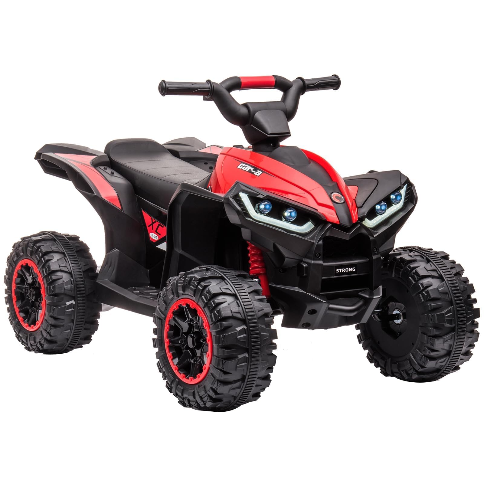Aptliton 12V Kids Electric ATV Quad Ride-On - Parental Remote Control
