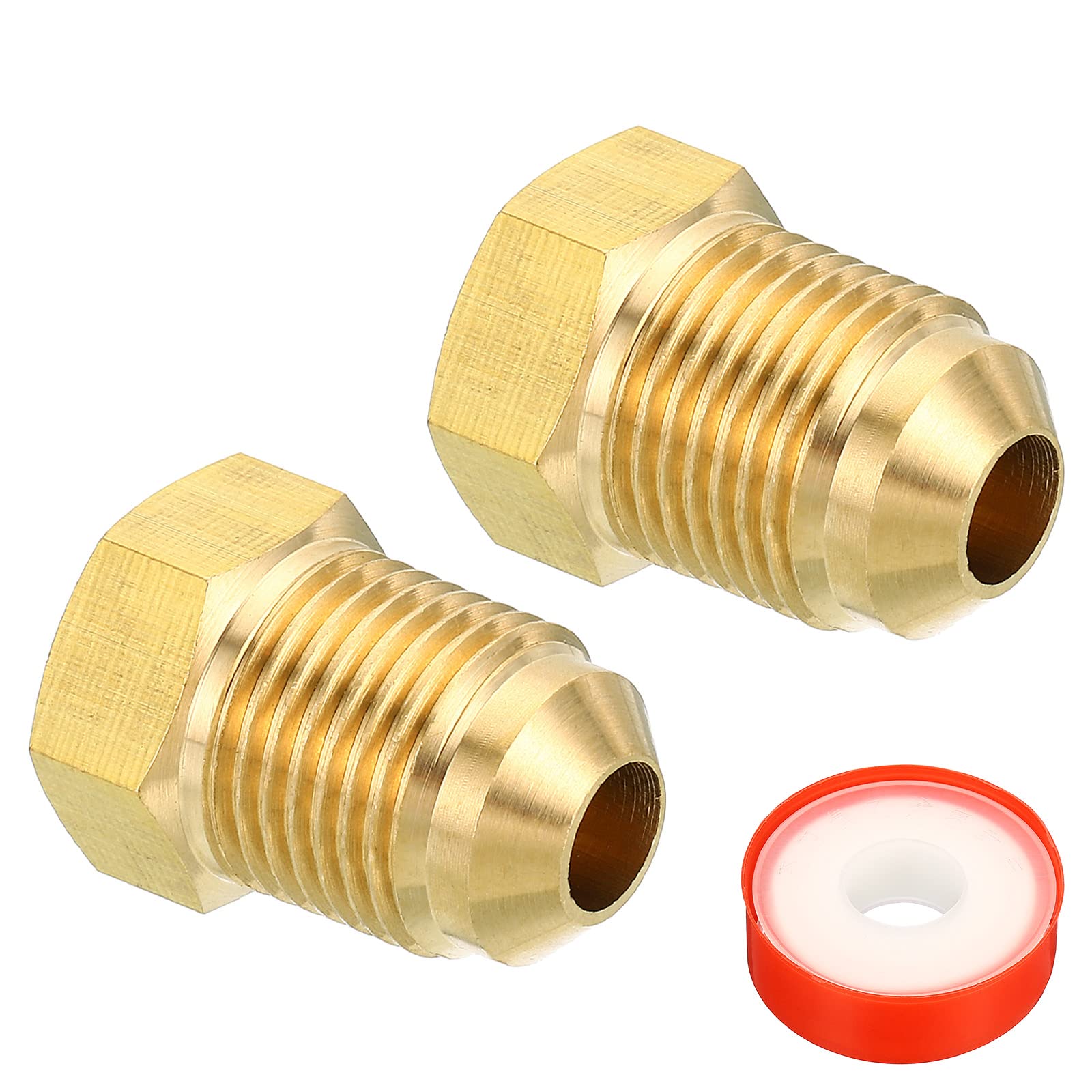 2 Valvole A Sfera In Ottone Cromato 3/8' NPT - Femmina X Maschio, Intercettazione Acqua, Perfette Per Camper E Cucina
