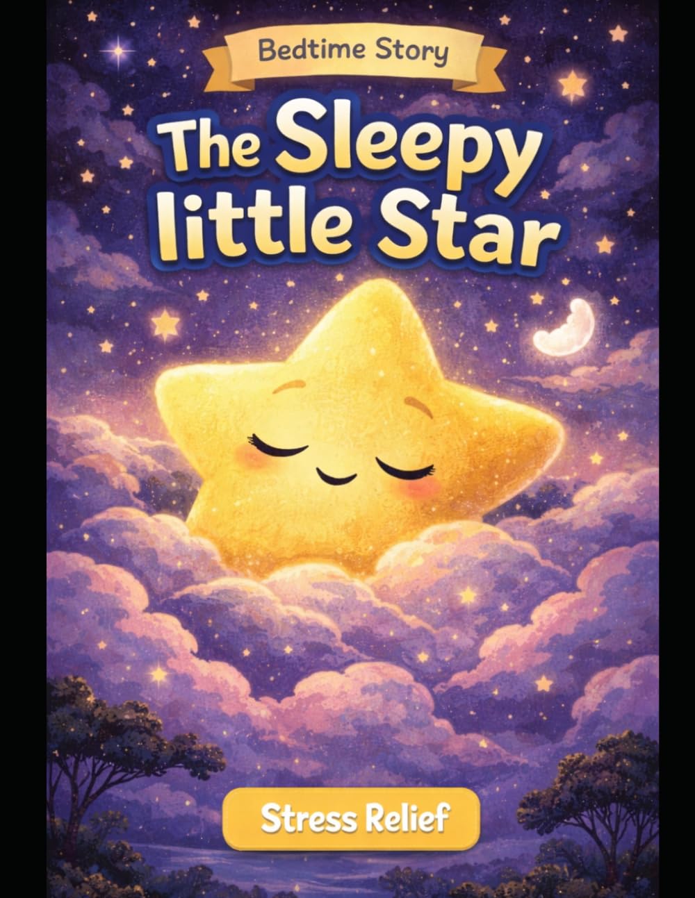 Sleepy Dreams: A Calming Bedtime Storybook for Kids and Adults: Relaxing Stories and Soothing Illustrations for Stress Relief, Anxiety Calm, and Peaceful Sleep (Ages 3–9 and Beyond)