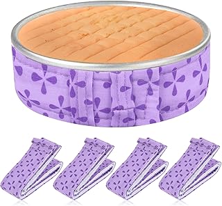 4 Pcs Baking Strips, Cake Pan Dampen Strips Absorbent Thick Cotton Strip for Baking for Kitchen Bakery Restaurant