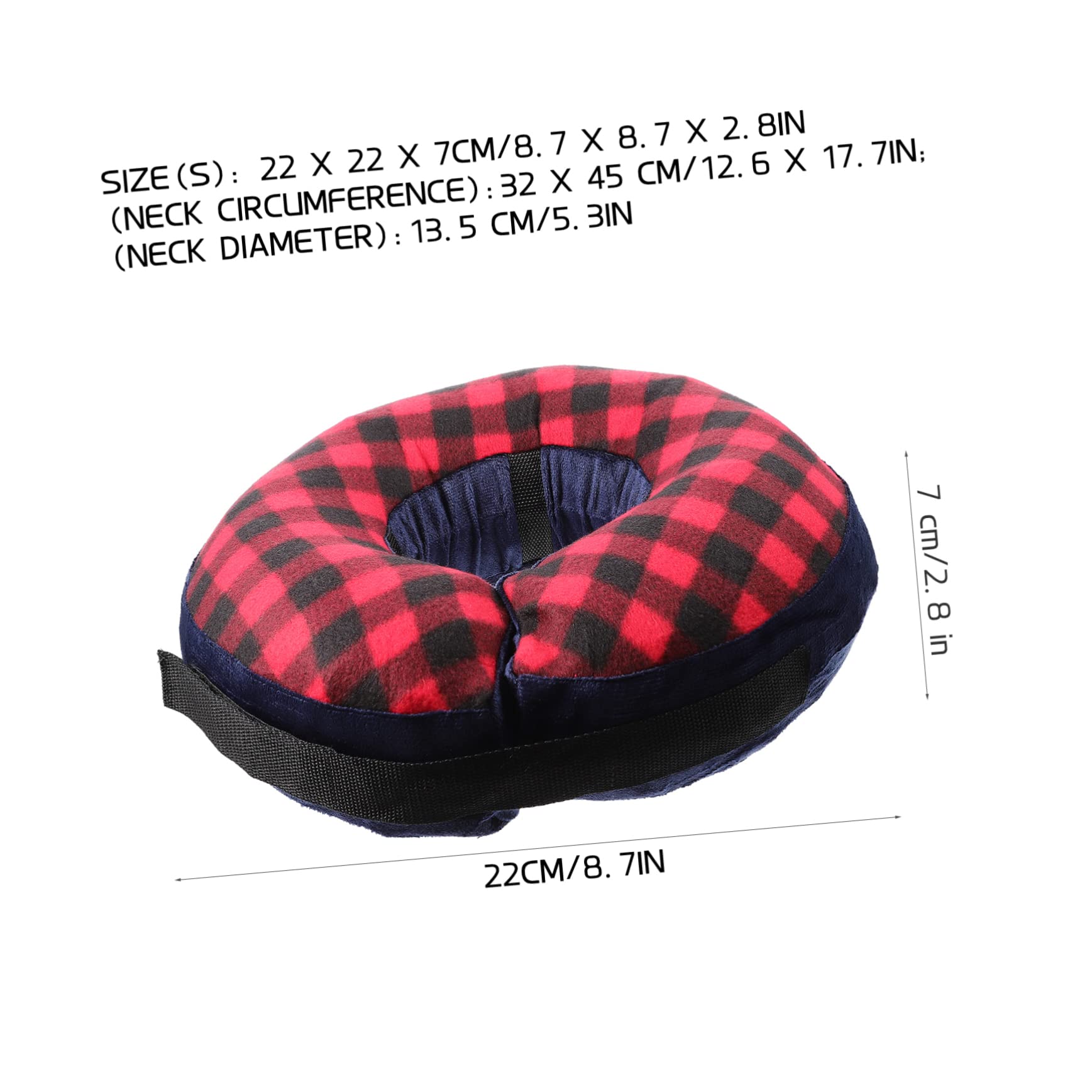 Toddmomy 3piezas Collar Inflable De para Mascotas Collar Protector y Lavable Alternativa Cómoda Al Cono para y Cuidado De Heridas para Gatos y Perros