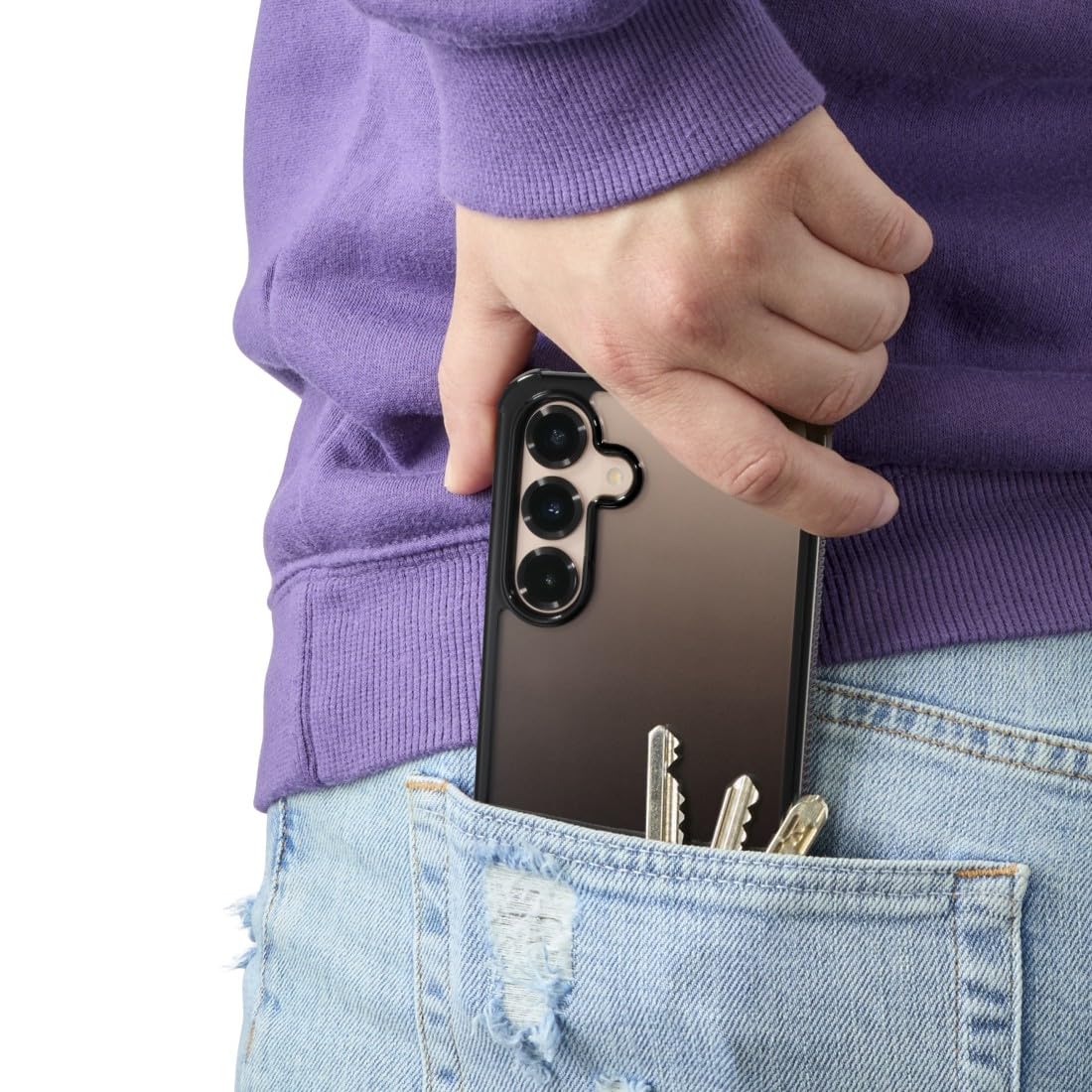 Hama 'Extreme Protect' Handyhülle Für Galaxy S24 FE – Durchsichtig, D3O, Stoßfest Bis 3,5m