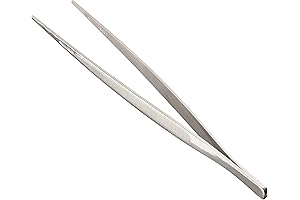 Mercer Culinary Straight-Tip Plating Tongs: Precision Control for Culinary Artists