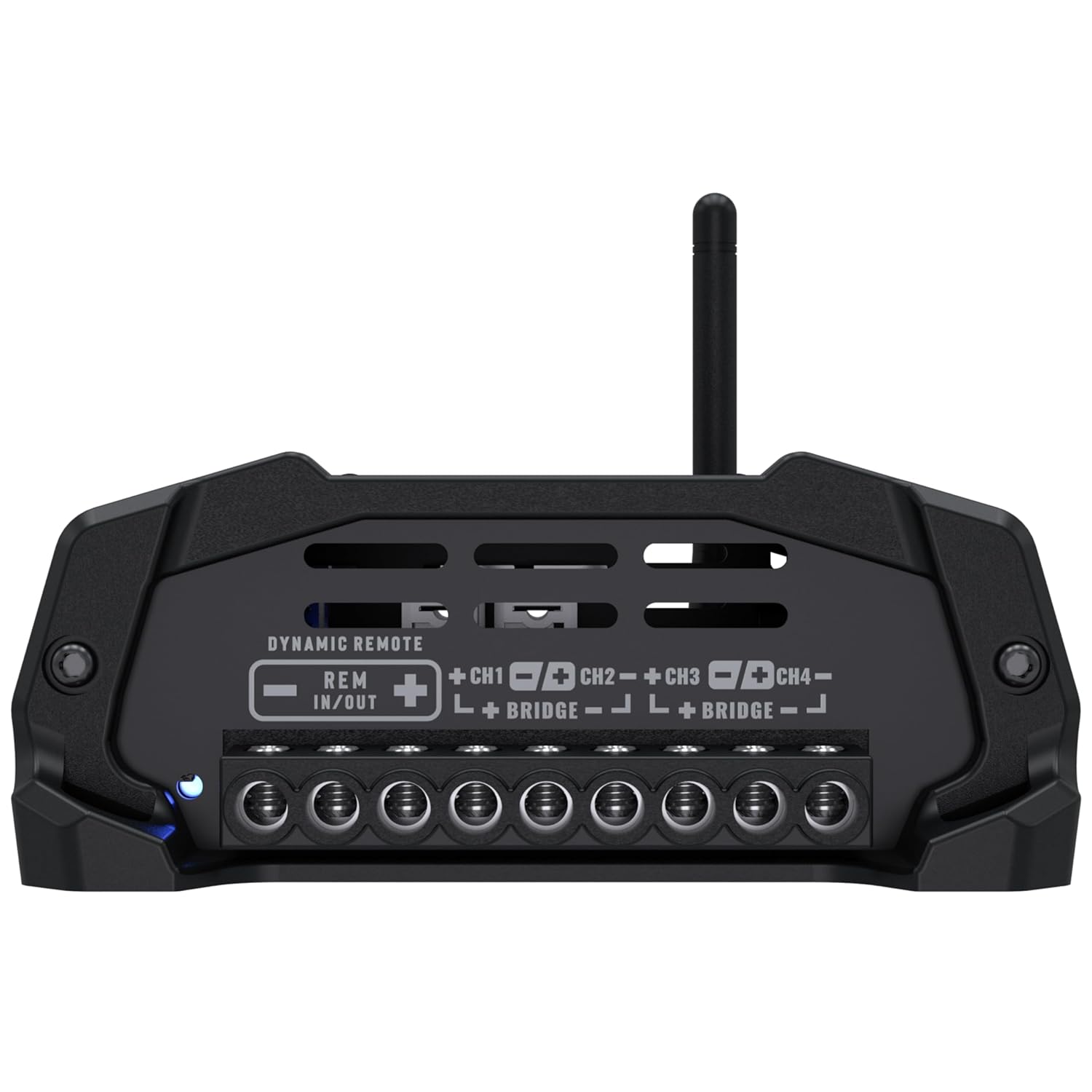 Stetsom HL DSPlayer 400x4 - All in One, Amplifier with DSP, BT, APP, FM Radio, Inputs RCA/High/Infra-red, Processed output for auxiliary amplifier, Compatible with Stetsom Remote Control SX2, 400w RMS
