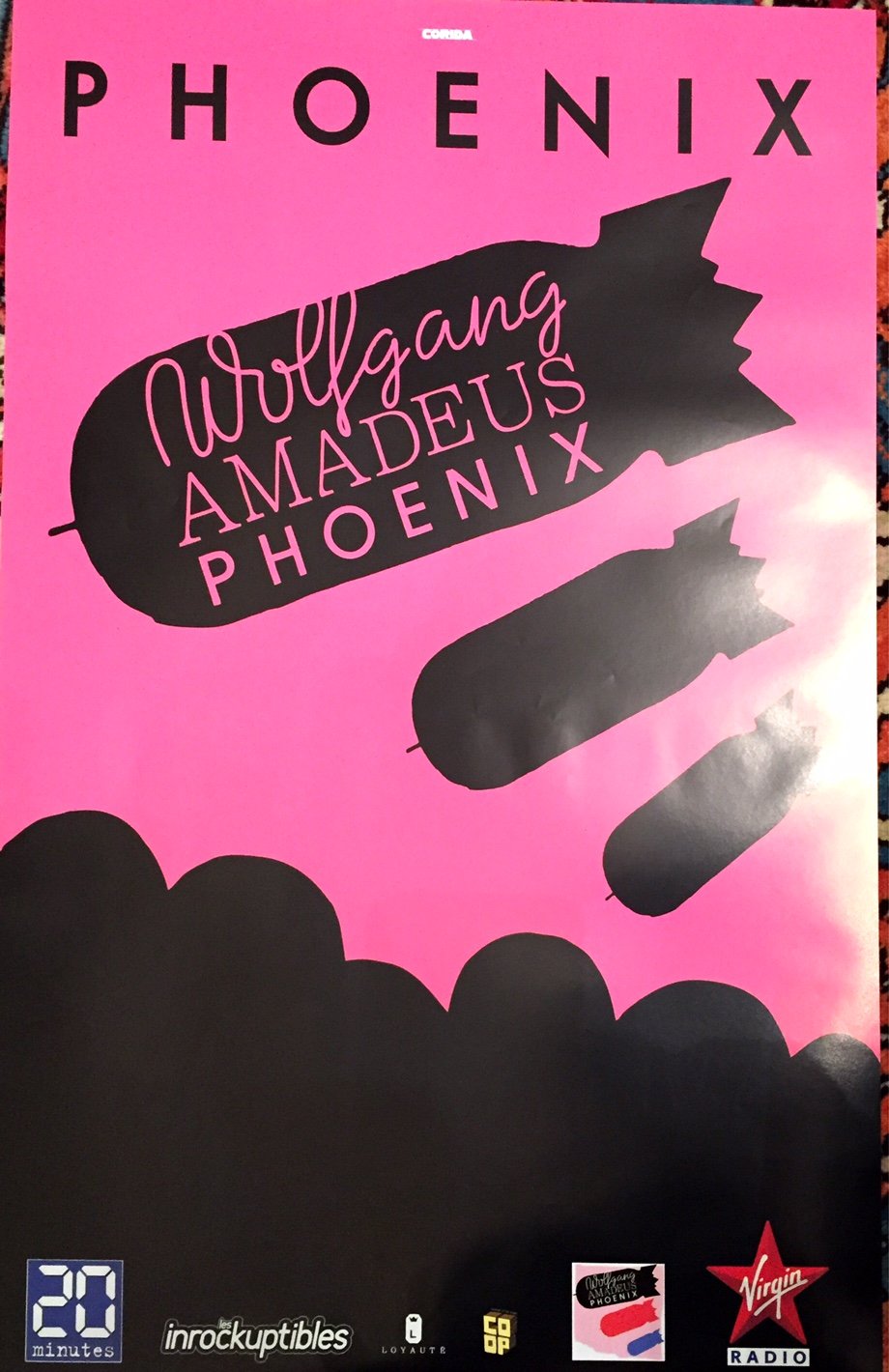 Phoenix Wolfgang Amadeus Phoenix affiche 40x60 cm poster rock