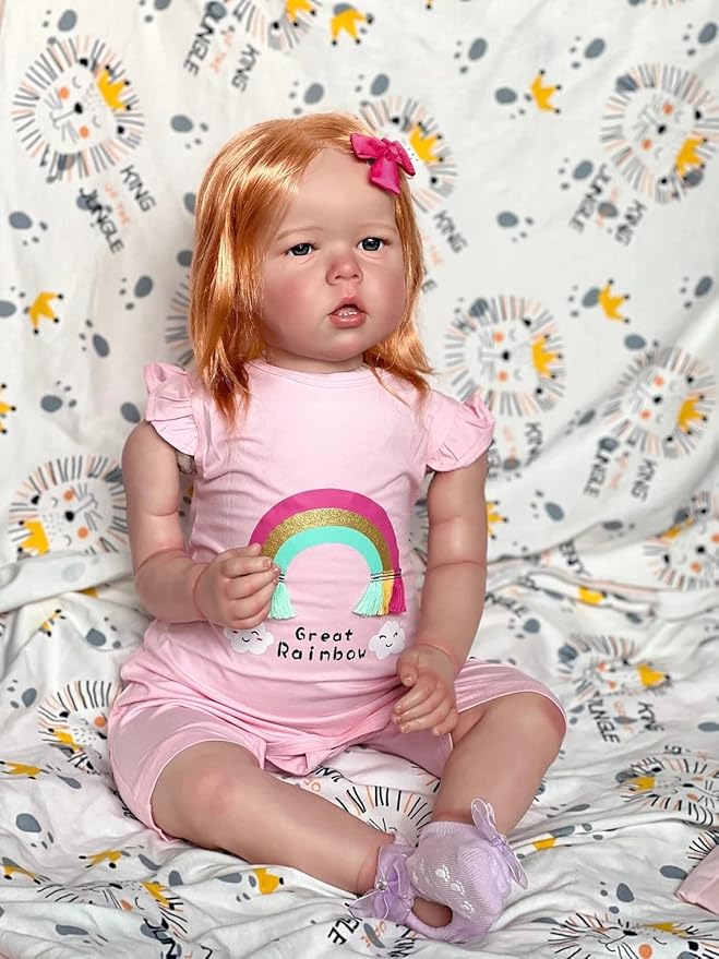 iCradle 28inch Lifelike Reborn Toddler Girl Dolls
