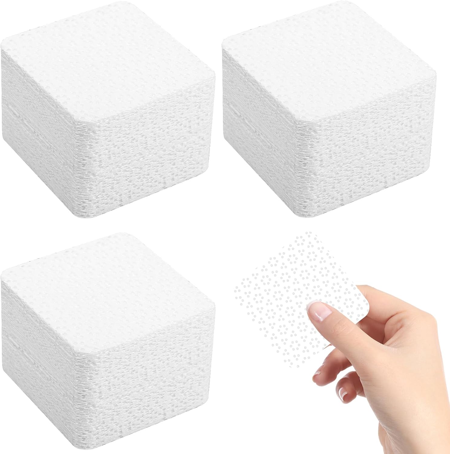 300 Pcs Lint Free Wipes for Nails, Nail Wipes Nail Pads Lint Free Wipes Nail Varnish Remover