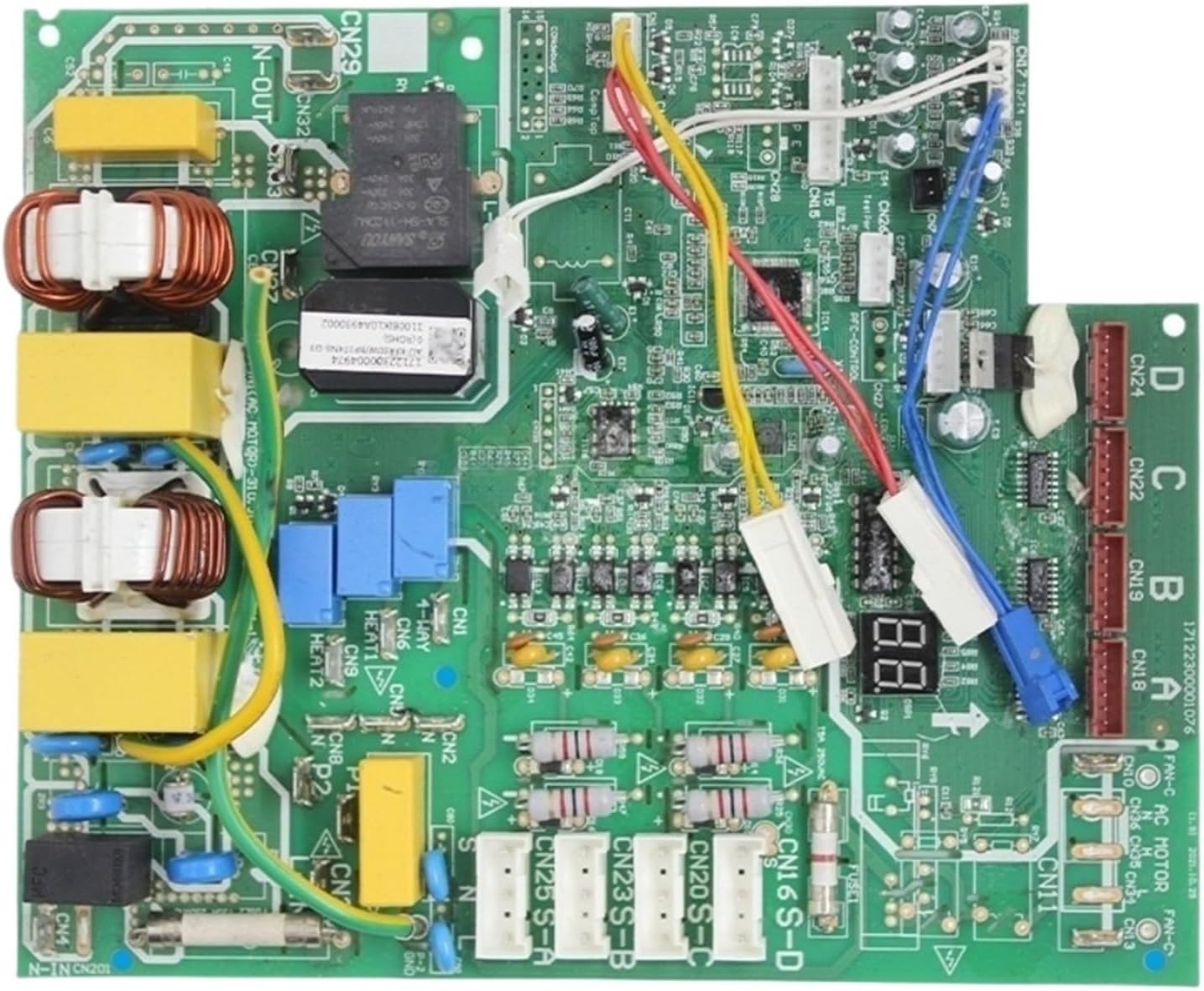 AU-KFR80W/BP3T4N8-D30 17122300004974 PCB KFR80W/BP2T4N1(AC Motor)-310 17122300001076 Control Board for Air Conditioner