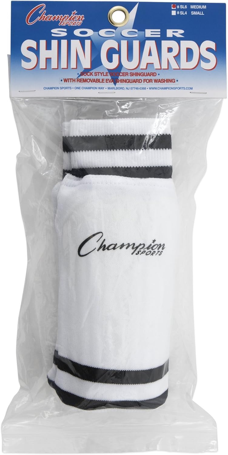 Champion Sports Sock Style Shin Guard